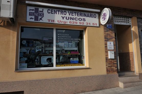 Centro Veterinario Yuncos fachada
